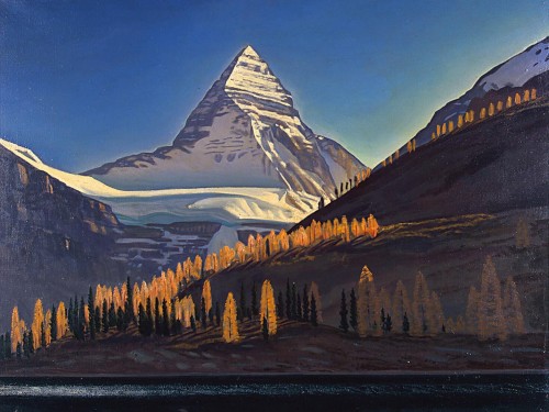 Mount Assiniboine. Canadian Rockies, 1952
