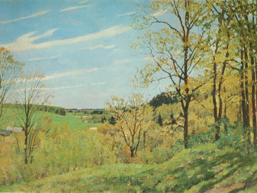 May Morning. Nightingale place. Ligachevo
