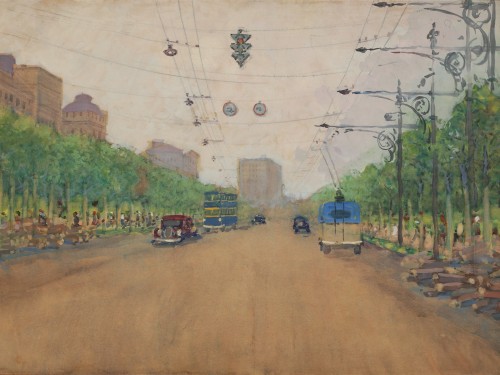 Москва. Улица Горького