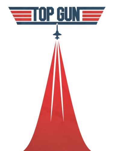 Постер (плакат) Минимализм: Top Gun