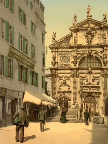 Church of San Moise, Venice, Italy