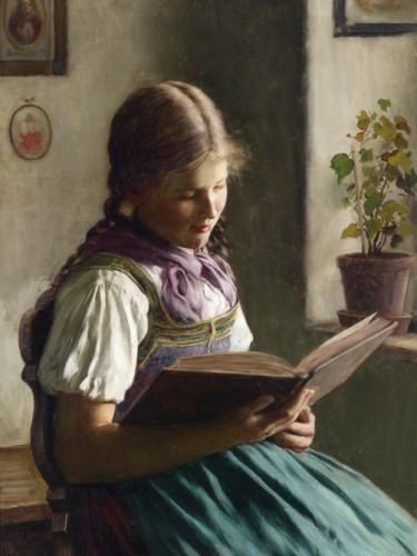 Lesendes Madchen