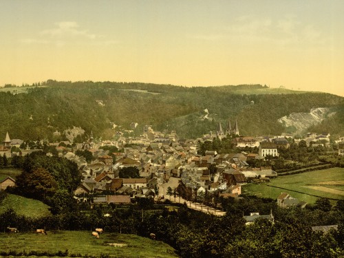 Cityscape of Spa, Belgium