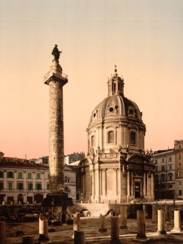 Trajan's Pillar, Rome, Italy