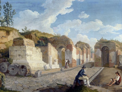 Das Herkulaner Tor in Pompeji
