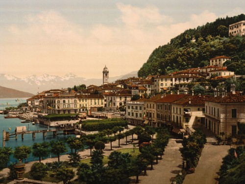 Bellagio, general view, Lake Como, Italy