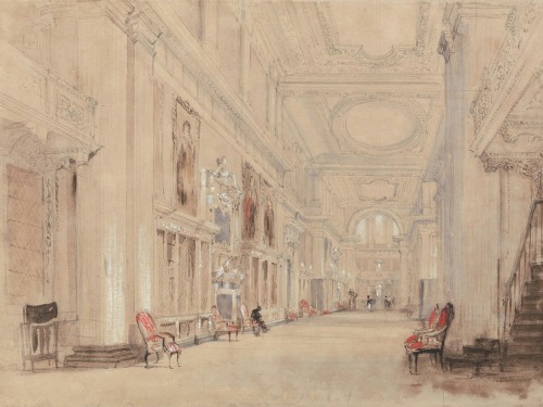 Long Library at Blenheim Palace