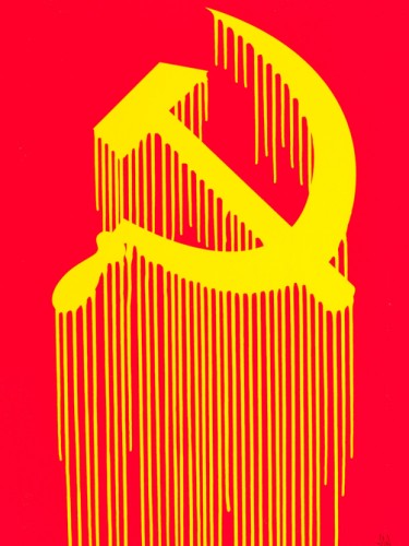 Liquidated hammer and sickle
