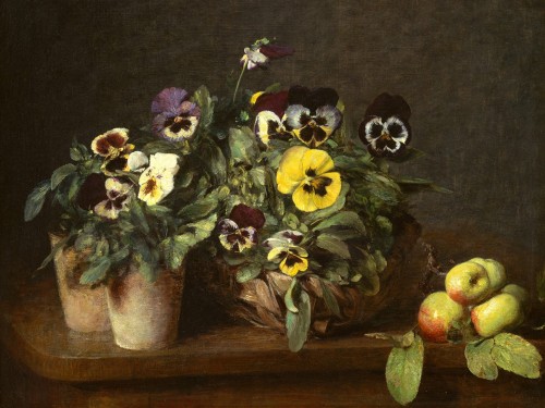 Still Life with Pansies