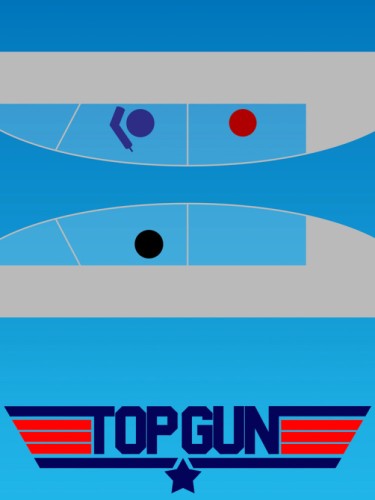 Постер (плакат) Минимализм: Top Gun, артикул 109997