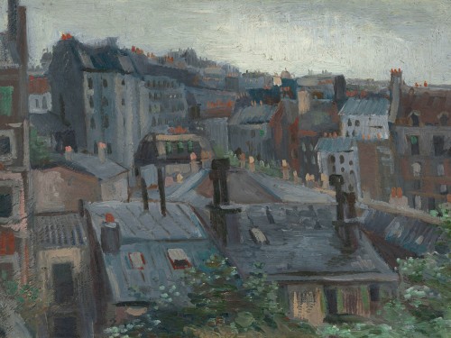 Вид из студии Винсента, 1886