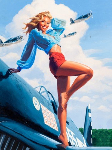 Made in the USA American Beauties Pin-Up