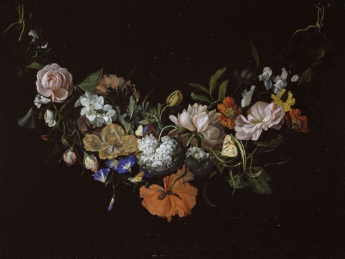 Festoon with Flowers