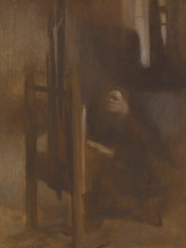 Artist at His Easel (L'Artiste a son Chevalet)