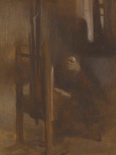 Artist at His Easel (L'Artiste a son Chevalet)