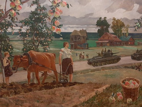 Едут на войну, 1944