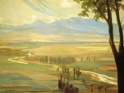 Avila Morning. The Ambles Valley