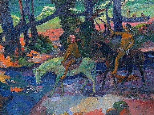 La Fuite, ou Le Gue, 1901