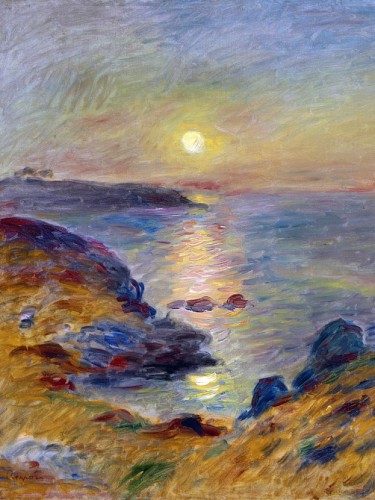Sunset at Douarnenez, 1883