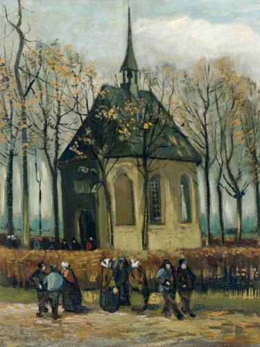 Congregation Leaving the Reformed Church in Nuenen, 1884