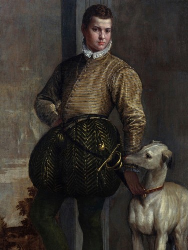 Boy with a Greyhound
