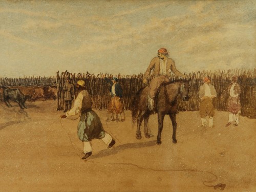 En el corral