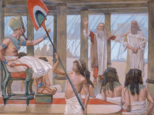 Moses Speaks to Pharaoh