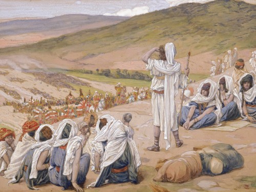 Jacob Sees Esau Coming to Meet Him