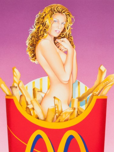 Девушка в картошке фри, 2002