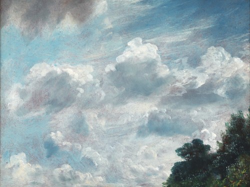 Cloud Study, Hampstead, Tree at Right