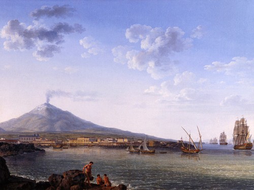 Blick auf Catania und den tna