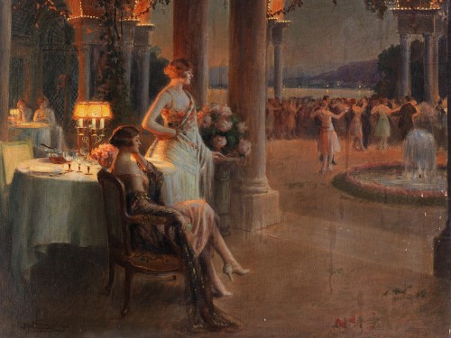 Le Soir sur la Terrasse