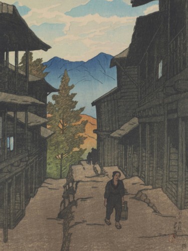 Autumn at the Arayu Hot Spring, Shiobara