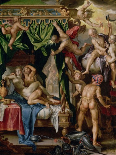 Mars and Venus Surprised by the Gods