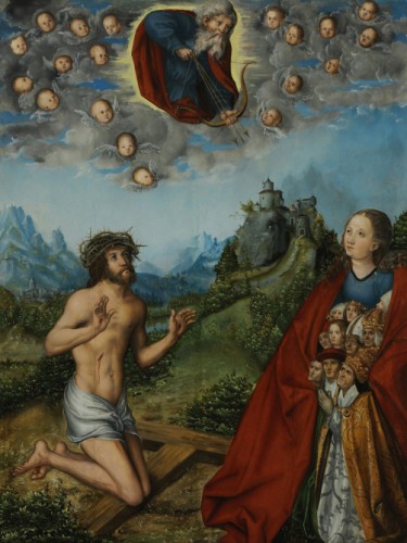 Christ and the Virgin Interceding