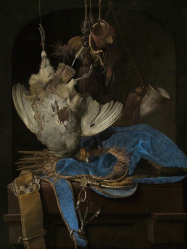 Still-Life with Hunting Equipment and Birds