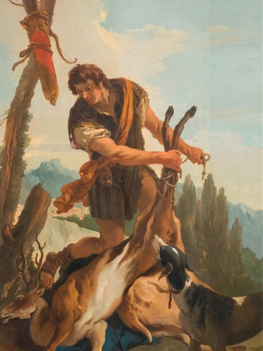 Hunter with Deer