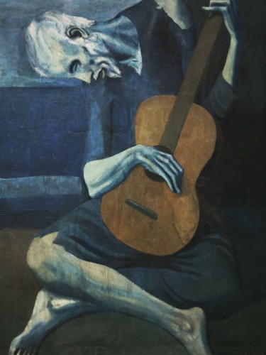 The old blind guitarist