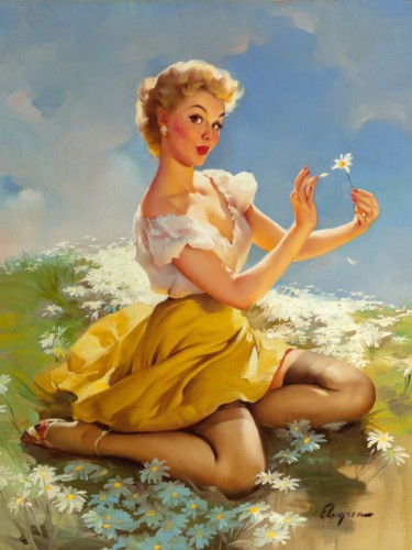 Daisies Are Telling. Love Me, Love Me Not