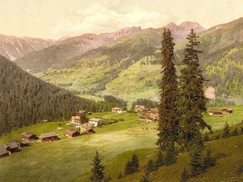 Clavadel, Graubunden, Grisons, Switzerland
