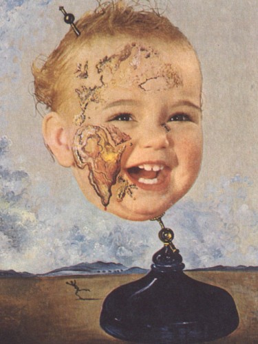 Картина Baby map of the world