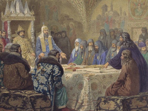 Церковный собор. 1654 год. Начало раскола