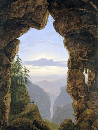 Gate in the rocks