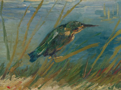 Зимородок у воды, 1887