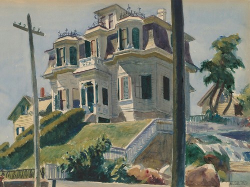 Картина Эдвард Хоппер - Haskells House