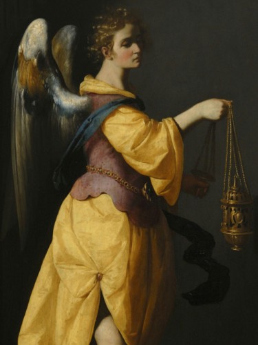 Angel carrying thurible