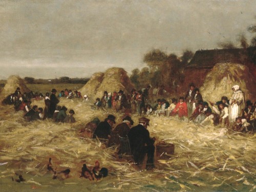Corn Husking at Nantucket