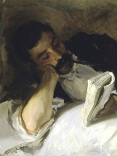 Man Reading. Nicola d’Inverno