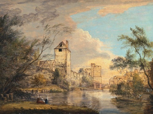 An Unfinished View of the West Gate, Canterbury
