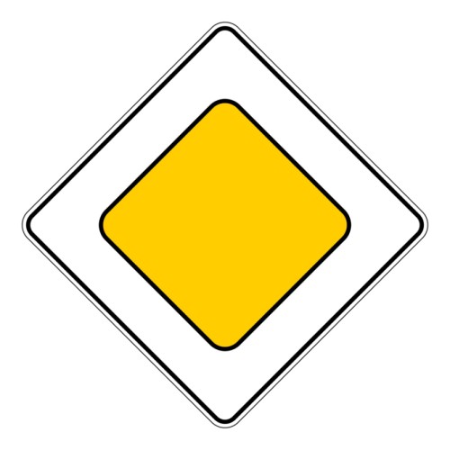 Дорожный знак 2.1